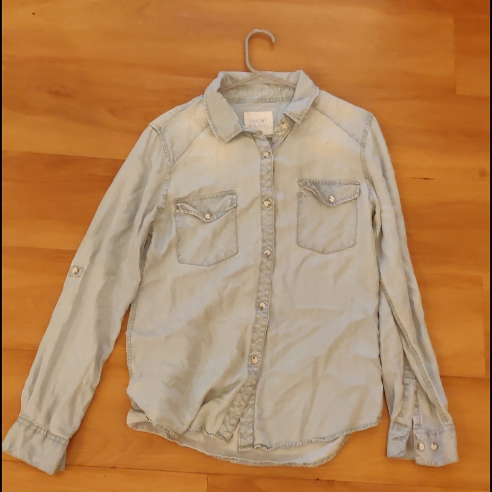 Chambray Button down